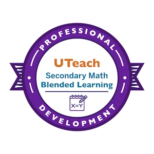 Secondary Math badge Secondary Math badge