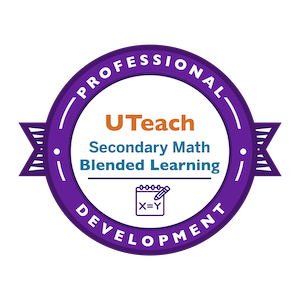 Secondary Math badge Secondary Math badge