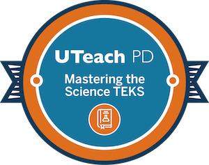 Mastering the Science TEKS badge