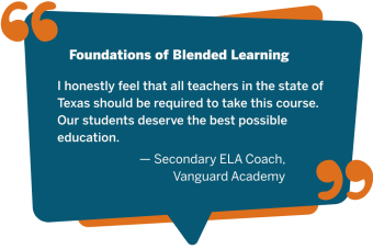 I honestly feel that all teachers in the state of Texas should be required to take this course. Our students deserve the best possible education. 