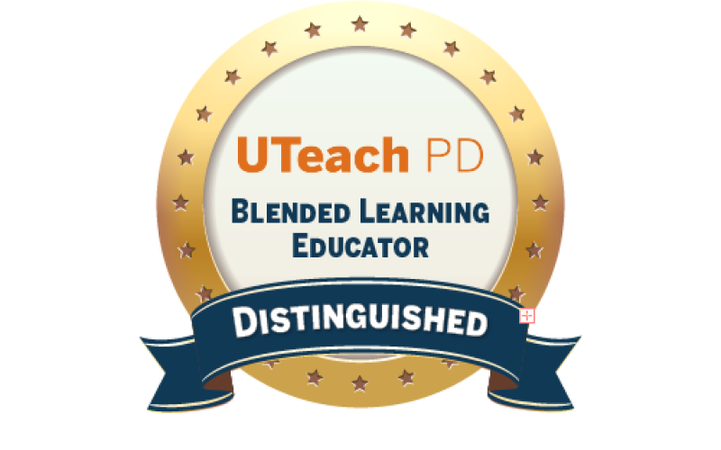 Blended Learning Distinguished badge